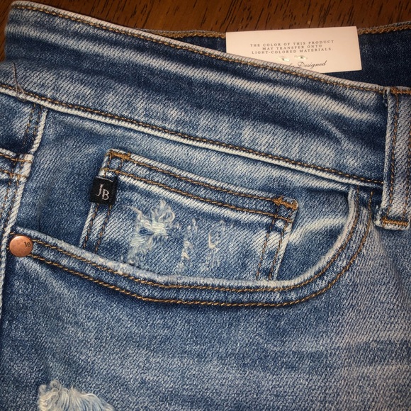 NWT Judy Blue Destroyed Boyfriend Fit Jeans - Picture 6 of 10